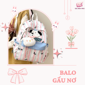 Balo Gấu Nơ