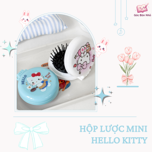 Hộp Lược Mini HELLO KITTY